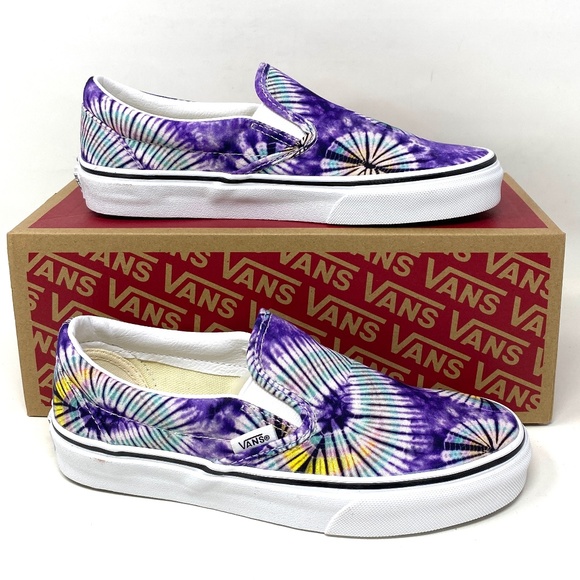 Vans Shoes - VANS Classic Slip On New Age Purple Low Women's Canvas Sneakers Size VN0A5AO86G6